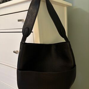 By Anthropologie, black purse